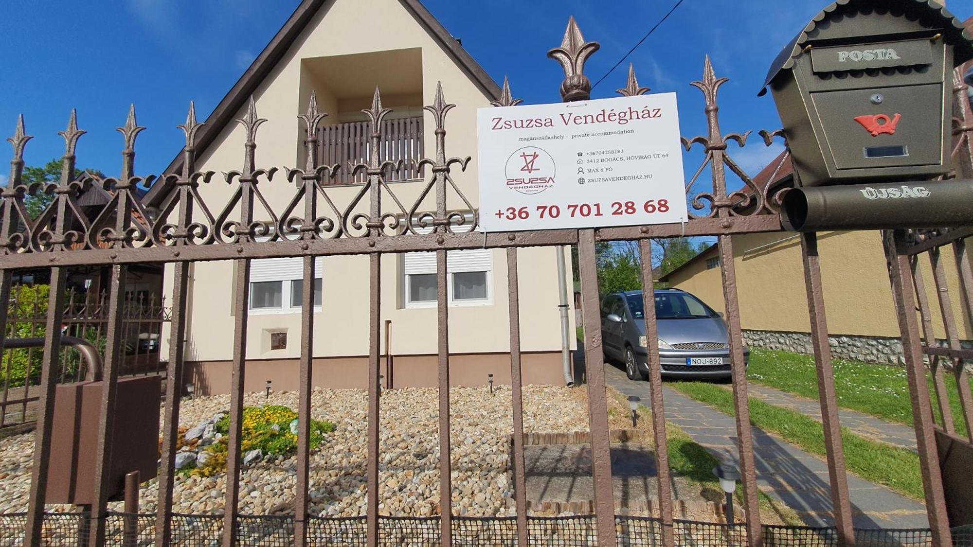 Zsuzsa Vendeghaz Villa Bogacs Luaran gambar
